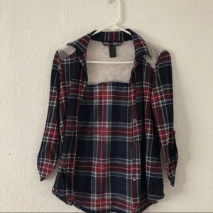 Plaid button ups